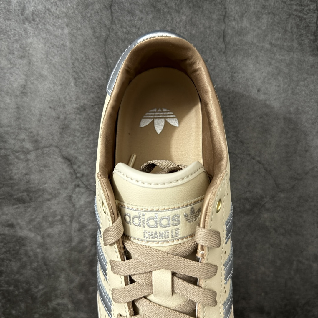 图片[8]-【CS版本】Adidas Originals Changle系列 阿迪达斯 三叶草 百搭低帮休闲运动板鞋 全鞋原材料打造，无任何色差，正确鞋型，后跟港宝材料定型，正确微透生胶大底，反口内里头层细腻小牛皮，纸板中底 货号：KJ3961 尺码：35.5 36 36.5 37 38 38.5 39 40 40.5 41 42 42.5 43 44 44.5 45-选品中心