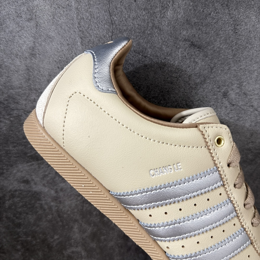 图片[7]-【CS版本】Adidas Originals Changle系列 阿迪达斯 三叶草 百搭低帮休闲运动板鞋 全鞋原材料打造，无任何色差，正确鞋型，后跟港宝材料定型，正确微透生胶大底，反口内里头层细腻小牛皮，纸板中底 货号：KJ3961 尺码：35.5 36 36.5 37 38 38.5 39 40 40.5 41 42 42.5 43 44 44.5 45-选品中心