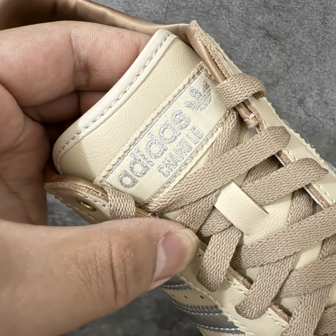 图片[6]-【CS版本】Adidas Originals Changle系列 阿迪达斯 三叶草 百搭低帮休闲运动板鞋 全鞋原材料打造，无任何色差，正确鞋型，后跟港宝材料定型，正确微透生胶大底，反口内里头层细腻小牛皮，纸板中底 货号：KJ3961 尺码：35.5 36 36.5 37 38 38.5 39 40 40.5 41 42 42.5 43 44 44.5 45-选品中心