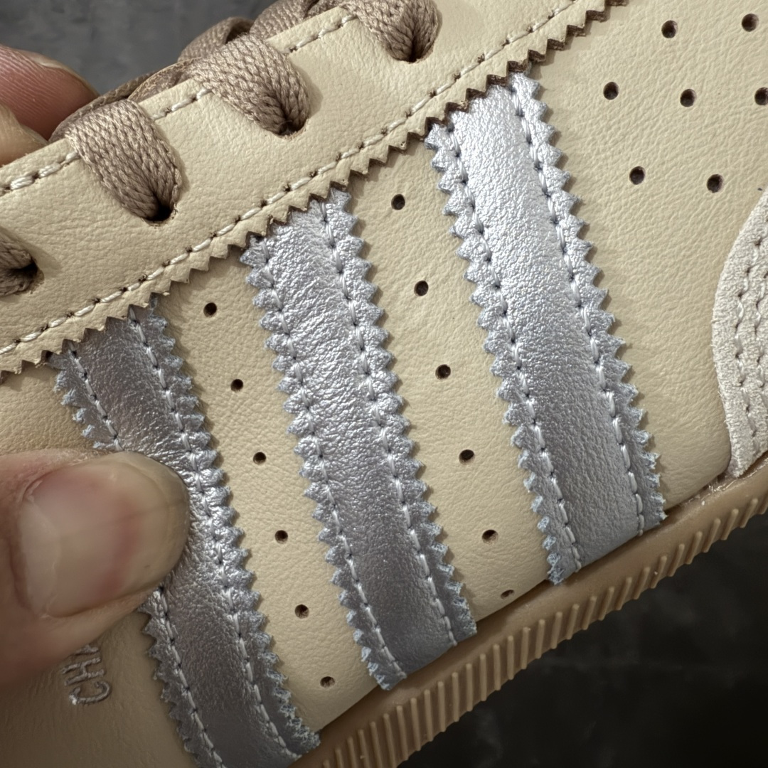 图片[4]-【CS版本】Adidas Originals Changle系列 阿迪达斯 三叶草 百搭低帮休闲运动板鞋 全鞋原材料打造，无任何色差，正确鞋型，后跟港宝材料定型，正确微透生胶大底，反口内里头层细腻小牛皮，纸板中底 货号：KJ3961 尺码：35.5 36 36.5 37 38 38.5 39 40 40.5 41 42 42.5 43 44 44.5 45-选品中心
