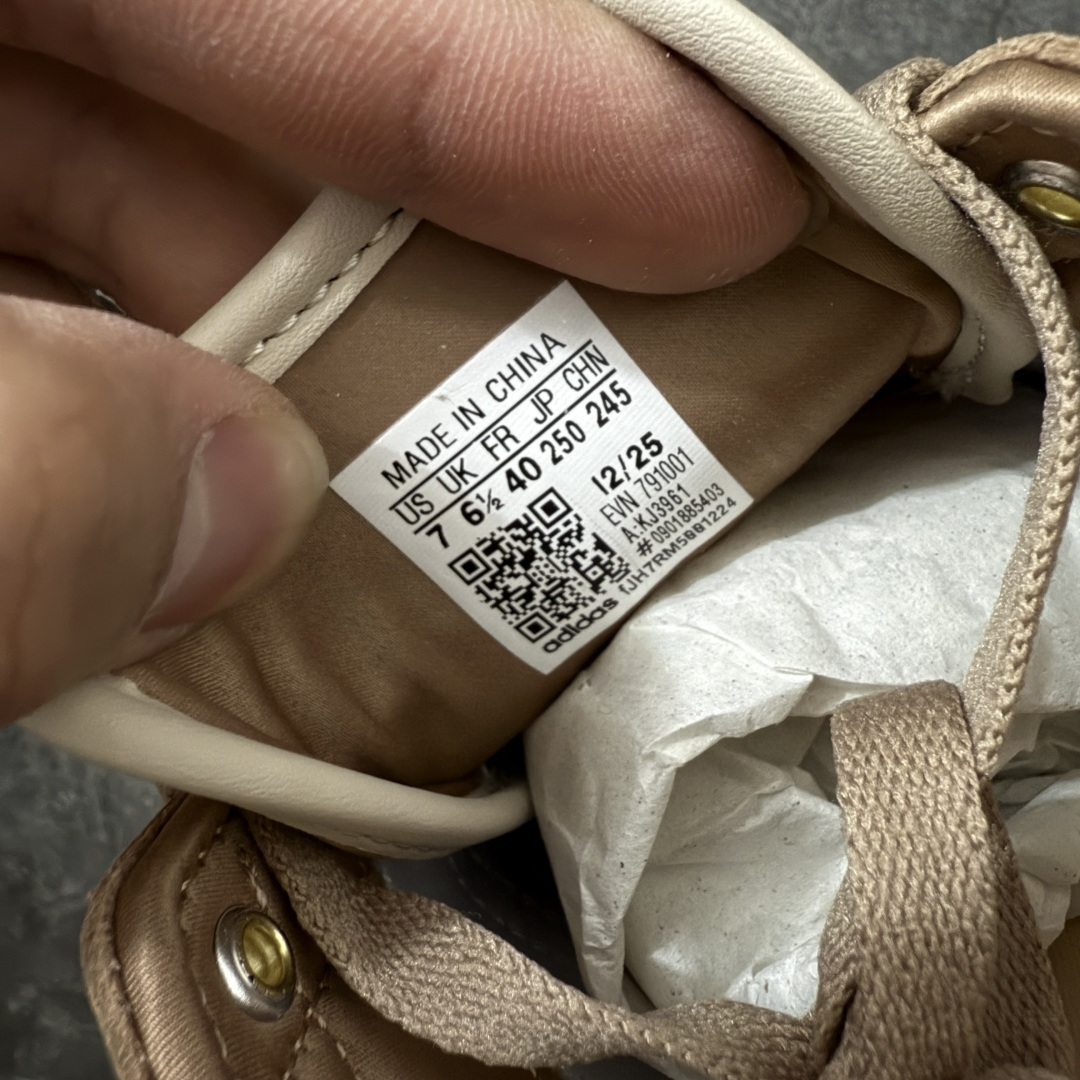 图片[7]-【CS版本】Adidas Originals Changle系列 阿迪达斯 三叶草 百搭低帮休闲运动板鞋 全鞋原材料打造，无任何色差，正确鞋型，后跟港宝材料定型，正确微透生胶大底，反口内里头层细腻小牛皮，纸板中底 货号：KJ3961 尺码：35.5 36 36.5 37 38 38.5 39 40 40.5 41 42 42.5 43 44 44.5 45-选品中心