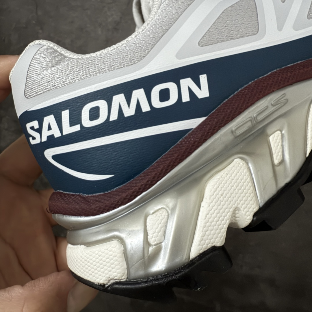 图片[3]-【绿X版】 SALOMON萨洛蒙 XT-6 Goodbai舒适百搭 耐磨透气支撑 低帮 户外功能鞋 男女同款 454564 外机能登山跑鞋 纯原外贸平台特供订单 耗时半年巨作 全套原纸板楦头开发 原厂特供网布配套加持 确保原汁原味 完美呈现版型 原档数据独家私模五层组合大底 男女鞋同步官方开发至46 原装Ortholite轻量化鞋垫 中底布带钢印编号 原厂TPU锁扣 进口港宝加持 后跟自然饱满 还原公司包裹性 鞋面以“锯齿”状的包裹系统呈现 在基色底之下加入了各种色点缀 将公司的最新技术和时尚前卫的造型融入耐用的长跑款式中 鞋面由 TPU 薄膜制成 并焊接在高耐磨网眼上 使其既时尚又坚固 由 ACS底盘支撑 可增强稳定性和支撑力 以及由橡胶凸耳 Contragrip外底覆盖的 EVA 缓冲中底 旨在应对崎岖的地形 鞋舌上的彩色Salomon 标签、Quicklace 系统以及鞋头、鞋舌和鞋跟上的附加品牌使细节更加完美 让穿着者可以轻松驾驭户外与通勤下的任何运动生活场景 无缝鞋身户外随意纵横 颜值与脚感兼备 出街通勤 绝对非常吸睛 你值得拥有 尺码：36 36.5 37.5 38 38.5 39 40 40.5 41 42 42.5 43 44 44.5 45 46-选品中心