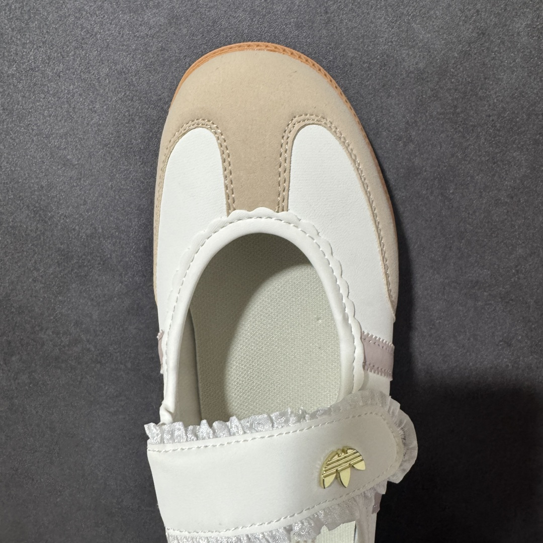 图片[5]-【公司级】阿迪达斯 ADIDAS ORIGINALS SAMBA JANE 舒适百搭 玛丽珍鞋 女款 经典复古芭蕾舞鞋 德训鞋 Samba百搭米杏色好好看！芭蕾鞋外形+运动鞋脚感 货号：KH6230 尺码： 35.5 36 36⅔ 37⅓ 38 38⅔ 39⅓ 40 40⅔ 41⅓ 42-选品中心