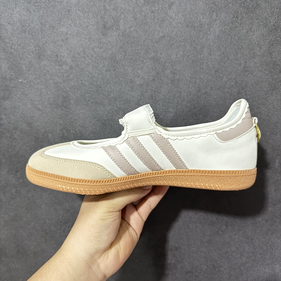 图片[2]-【公司级】阿迪达斯 ADIDAS ORIGINALS SAMBA JANE 舒适百搭 玛丽珍鞋 女款 经典复古芭蕾舞鞋 德训鞋 Samba百搭米杏色好好看！芭蕾鞋外形+运动鞋脚感 货号：KH6230 尺码： 35.5 36 36⅔ 37⅓ 38 38⅔ 39⅓ 40 40⅔ 41⅓ 42-选品中心