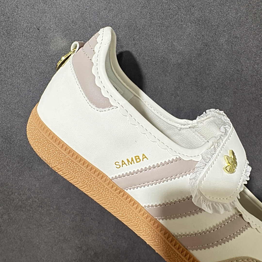 图片[7]-【公司级】阿迪达斯 ADIDAS ORIGINALS SAMBA JANE 舒适百搭 玛丽珍鞋 女款 经典复古芭蕾舞鞋 德训鞋 Samba百搭米杏色好好看！芭蕾鞋外形+运动鞋脚感 货号：KH6230 尺码： 35.5 36 36⅔ 37⅓ 38 38⅔ 39⅓ 40 40⅔ 41⅓ 42-选品中心