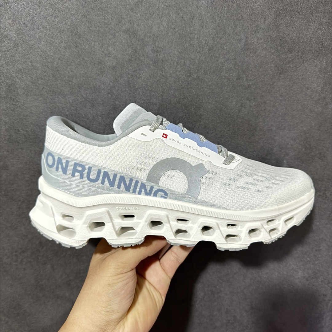 【公司级】On昂跑 Cloudmonster 3 小怪兽3代 舒适百搭减震防滑耐磨透气 训练跑步鞋 货号：3MG10054749 尺码：36 36.5 37 38 38.5 39 40 40.5 41 42 42.5 43 44 44.5 45-选品中心