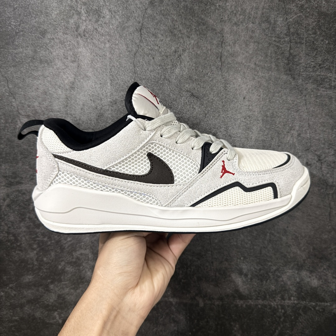 【N版纯原】Jordan CMFT Era 白黑 HJ6777-008 舒适简约低帮运动鞋 实拍首发 鞋面大面积的网眼透气性拉满 中底的大面积泡棉超级舒适 尺码：36 36.5 37 38.5 39 40 40.5 41 42 42.5 43 44 44.5 45 46-选品中心