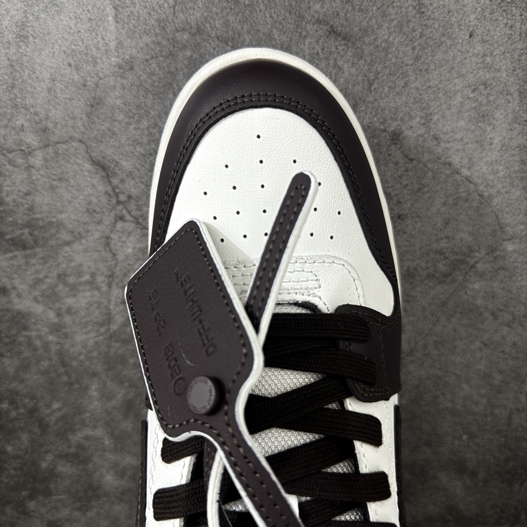图片[5]-【纯原版】OFF-WHITE Out Of Office OW低帮时尚板鞋 白米 杨幂同款 由经典配色打造 箭头符号、ZipTie 标签、1ogo印花等经典元素皆在此呈现 让人一眼明了 Off-White 的潮流身份 单品以黑白配色皮质制成 饰有品牌标志性 zip Tie 束线带吊牌 侧面饰有 Arrows 图案 展现出品牌对街头风格的偏爱 原厂原档案开发 原盒原标原厂头层皮料 官方原版设计 做工细节全方位对比原鞋 尺码：36 37 38 39 40 41 42 43 44 45 46 47-选品中心
