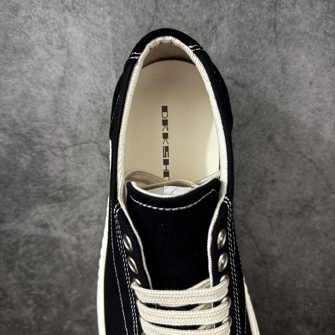 图片[8]-【莞产G版】帆布匡威RO / Rick Owens DRKSHDW 瑞克·欧文斯 大匡威/低帮水洗牛仔帆布 低帮 西瓜头 【皮料】 东莞原厂进口全新2025年新材质““水洗牛仔斜纹帆布” 【鞋带】 鞋带采用水染定织法工艺，高密度之下，透出光泽感！ 【鞋头】软糯，轻轻按压有牛皮细细的纹理质感！ 【鞋底】TPU大底奶香味！硬度、肤感一比一！鞋底logo钢印清晰正确！ 【鞋垫】独家私人开模压印！牛皮贴面，双层复合！ 【尺码】 ：36 37 38 39 40 41 42 43 44 45 46！-选品中心