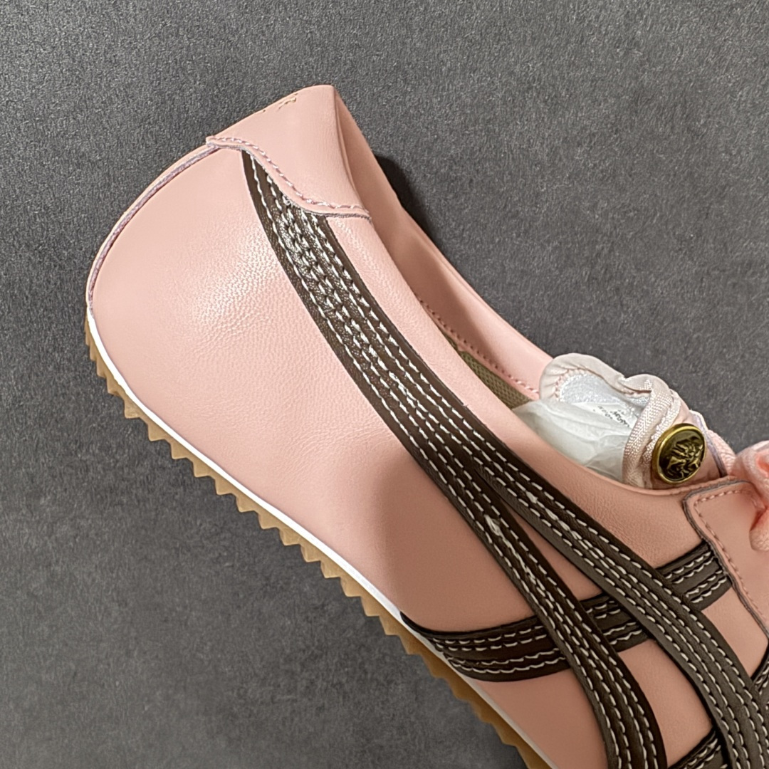 图片[7]-【公司级】VERSACE × Onitsuka Tiger 范思哲 联名款 Tai-Chi Sakura 羔羊皮 Logo压花 低帮 生活休闲鞋 女款 粉色 货号：1025116-1A17737_2P5FJ 尺码：36-41.5 带半码-选品中心