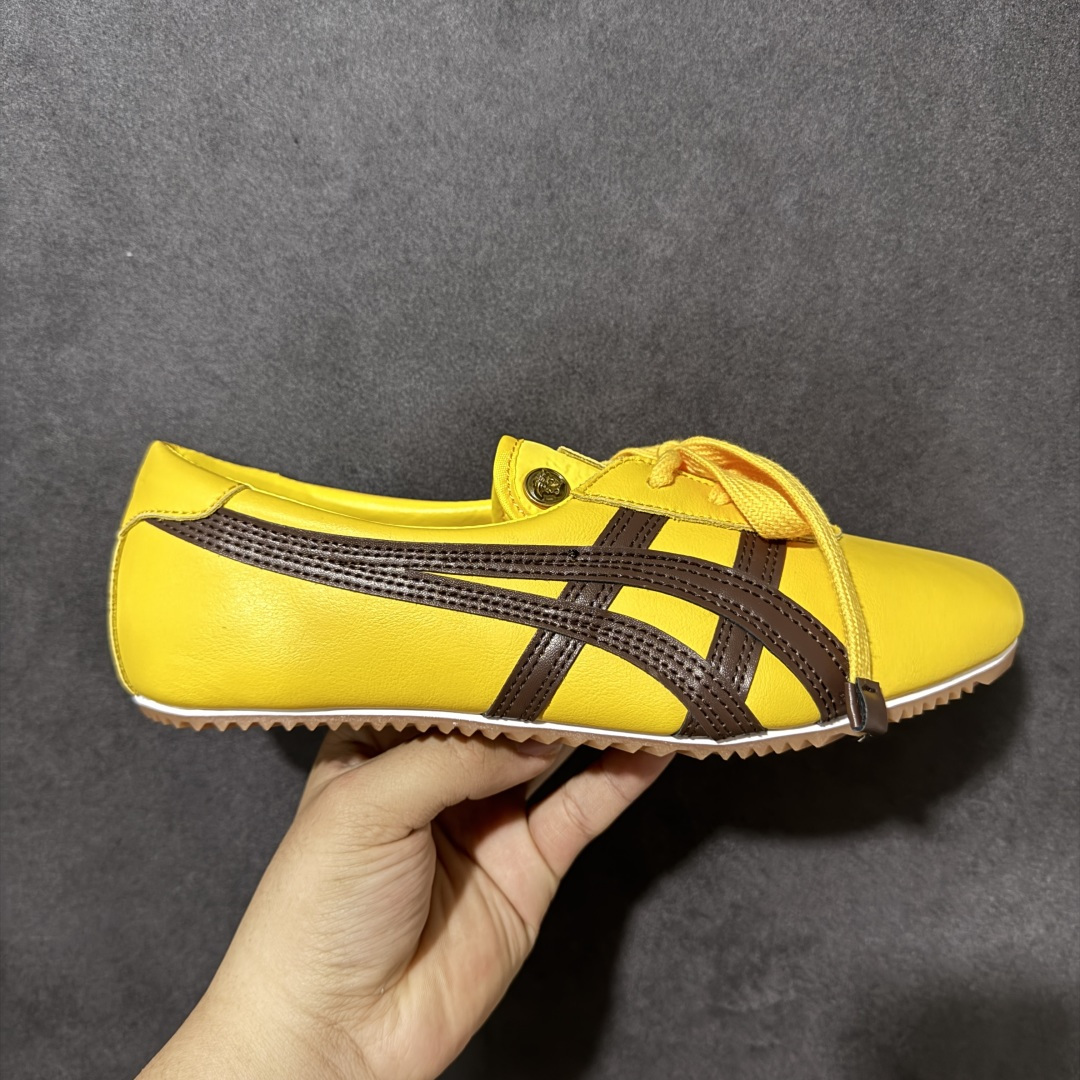 【公司级】VERSACE × Onitsuka Tiger 范思哲 联名款 Tai-Chi Sakura 羔羊皮 低帮 生活休闲鞋 货号：1024594 尺码：36-45 带半码-选品中心