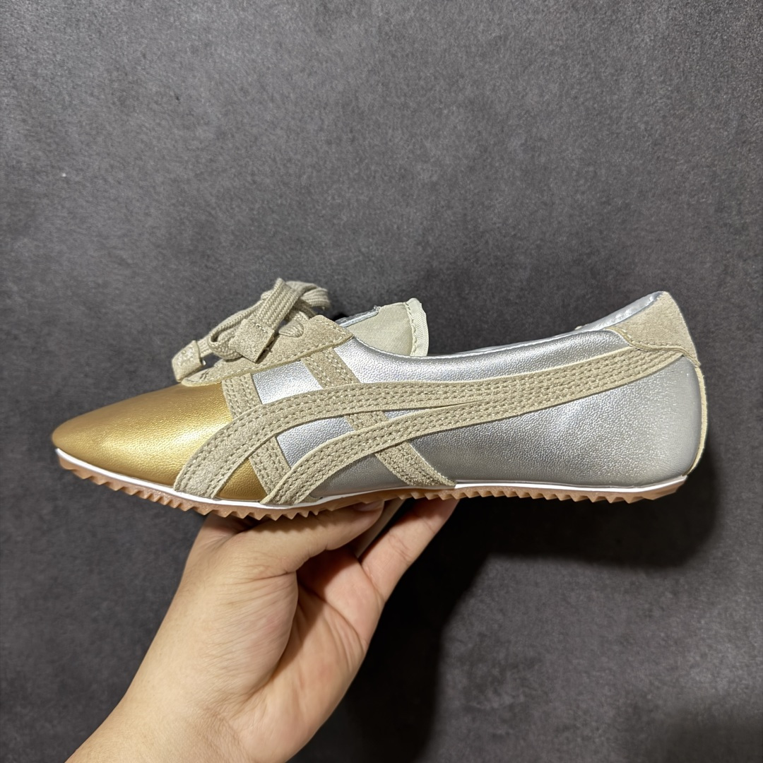图片[2]-【公司级】VERSACE × Onitsuka Tiger 范思哲 联名款 Tai-Chi Sakura 羔羊皮 低帮 生活休闲鞋 女款 货号：1025116 尺码：36-41.5 带半码-选品中心