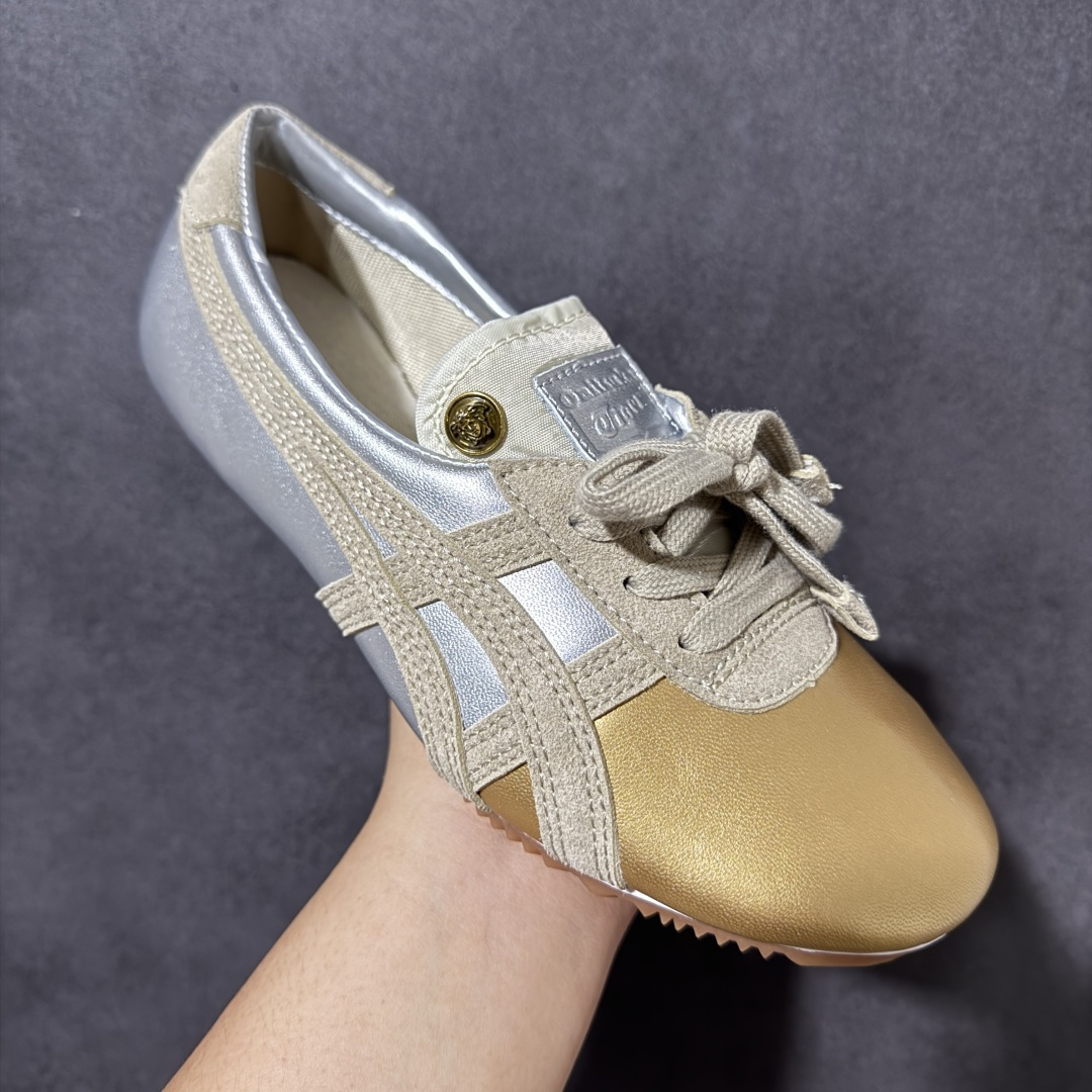 图片[3]-【公司级】VERSACE × Onitsuka Tiger 范思哲 联名款 Tai-Chi Sakura 羔羊皮 低帮 生活休闲鞋 女款 货号：1025116 尺码：36-41.5 带半码-选品中心