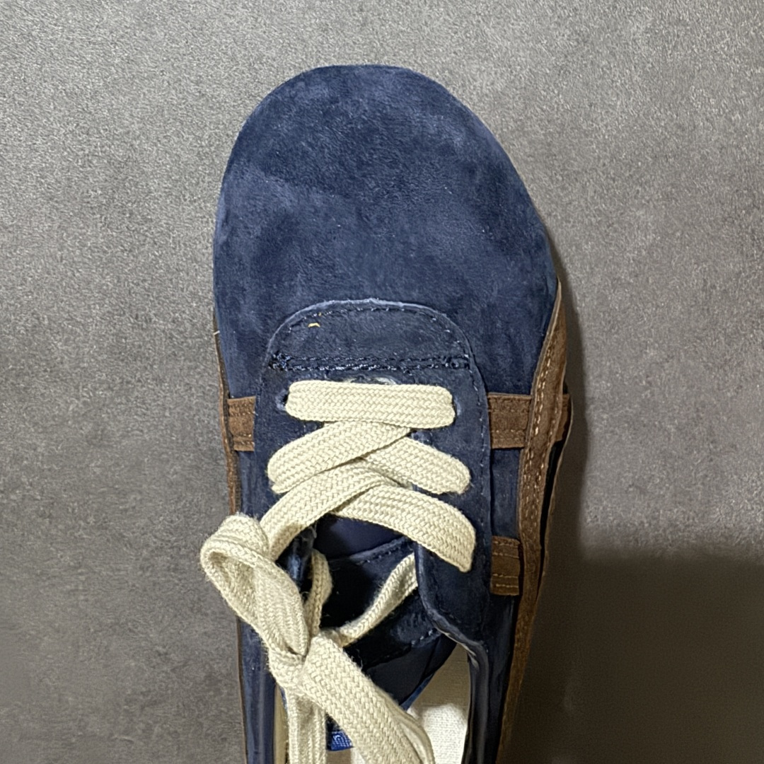 图片[5]-【公司级】VERSACE × Onitsuka Tiger 范思哲 联名款 Tai-Chi Sakura 牛皮革绒面革 系带圆头平底 低帮 生活休闲鞋 货号：1024594 尺码：36-45 带半码-选品中心