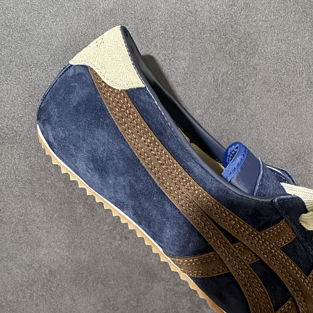 图片[7]-【公司级】VERSACE × Onitsuka Tiger 范思哲 联名款 Tai-Chi Sakura 牛皮革绒面革 系带圆头平底 低帮 生活休闲鞋 货号：1024594 尺码：36-45 带半码-选品中心