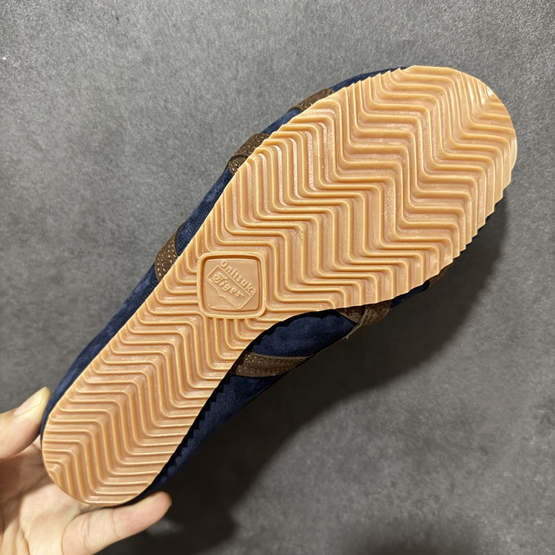 图片[9]-【公司级】VERSACE × Onitsuka Tiger 范思哲 联名款 Tai-Chi Sakura 牛皮革绒面革 系带圆头平底 低帮 生活休闲鞋 货号：1024594 尺码：36-45 带半码-选品中心