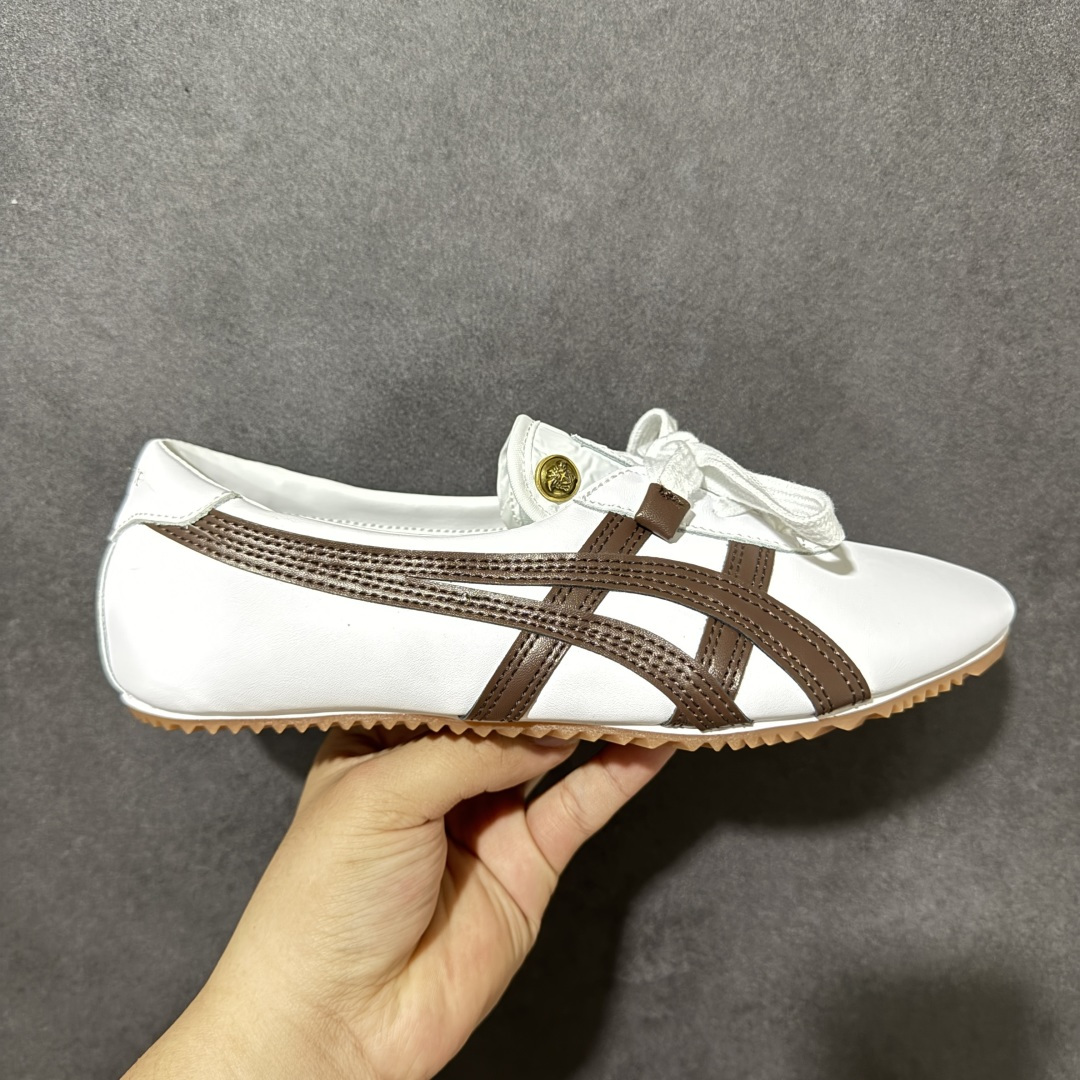 【公司级】VERSACE × Onitsuka Tiger 范思哲 联名款 Tai-Chi Sakura 羔羊皮 低帮 生活休闲鞋 货号：1024594 尺码：36-45 带半码-选品中心