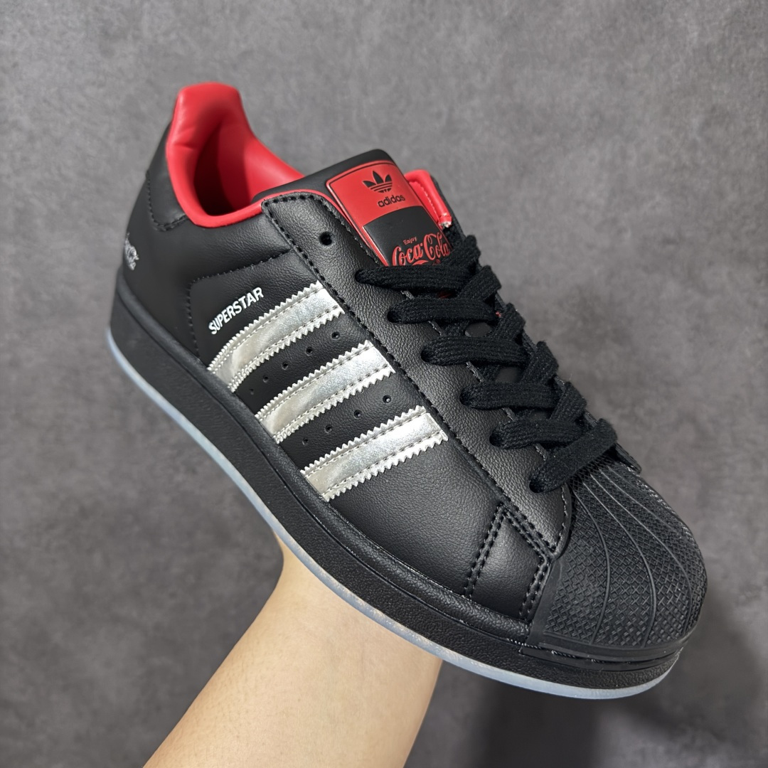 图片[3]-【公司级】阿迪达斯AdidasCoca Cola X SUPERSTAR II三叶草 Originals Superstar贝壳头系列低帮经典百搭休闲运动板鞋 货号：KH6892 KH6891 尺码：35 36 36.5 37 38 38.5 39 40 40.5 41 42 42.5 43 44 45-选品中心