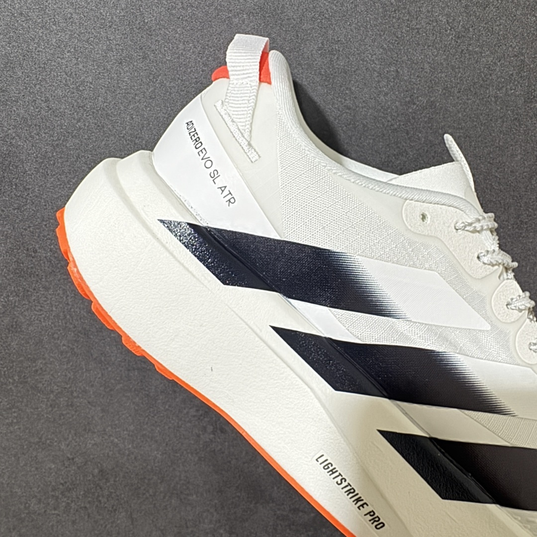 图片[7]-【公司级】Adidas Adizero Pro Evo SL ATR 阿迪达斯 舒适百搭防滑耐磨 低帮 休闲跑步鞋 中底配置方面搭载全掌Lightstrike Pro 鞋面采用透气网面 契合日常训练鞋的定位 外底给到了橡胶 更加防滑耐磨 货号：KK2664 尺码：36-45带半码-选品中心