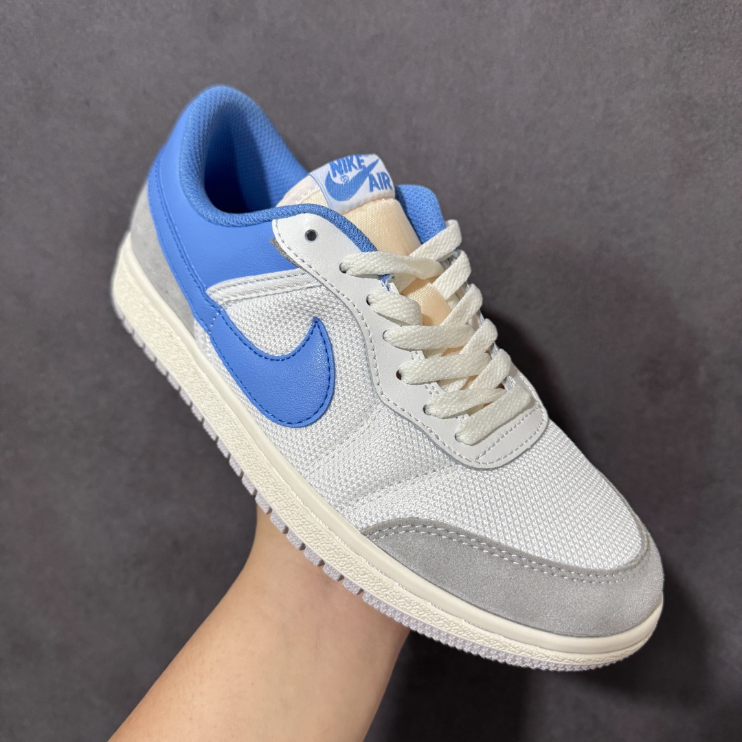 图片[3]-【公司级】Air Jordan Skyline Low 天际线 经典百搭 耐克 复古低帮百搭休闲板鞋 鞋款的设计融合了 AJ1 的经典轮廓，又加入了更轻量化的改良，鞋型利落不臃肿，自带复古街头氛围。鞋面采用网眼布、翻毛皮和皮革三种材质拼接，白 / 灰 / 粉的撞色搭配自带复古做旧感，鞋舌的米白做旧细节也很有味道。低帮鞋型 + 中性配色，搭配牛仔裤、工装裤、运动裤都很合适，男生女生都能轻松驾驭，是一双复古感拉满的日常板鞋。 货号： IM2055-100 尺码： 36 36.5 37.5 38 38.5 39 40 40.5 41 42 42.5 43 44 44.5 45 46-选品中心