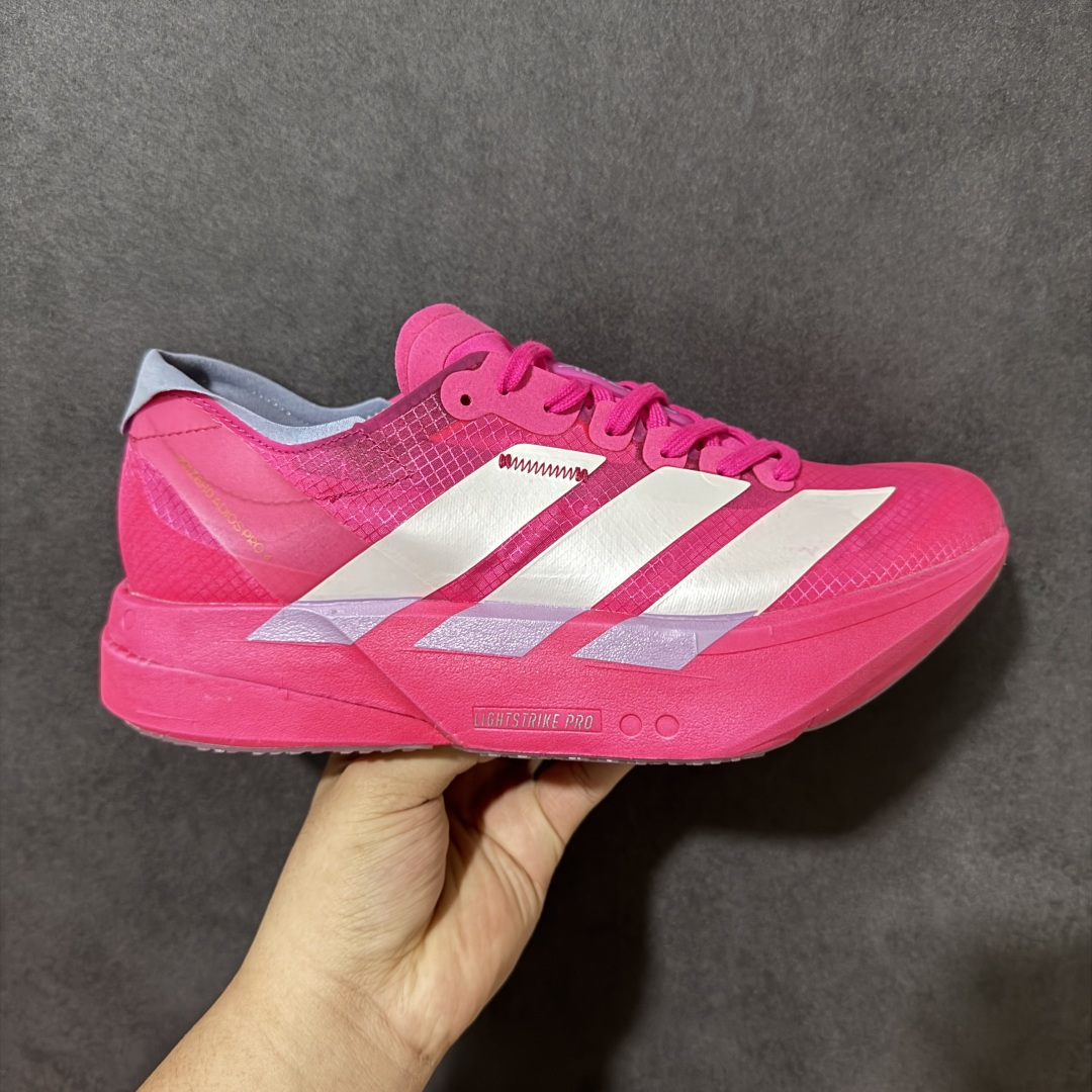 【公司级】adidas Adizero Adios Pro 4 M舒适百搭防滑耐磨 低帮跑步鞋 货号：JR1269 尺码：36 36.5 37.5 38 38.5 39 40 40.5 41 42 42.5 43 44 45 46-选品中心