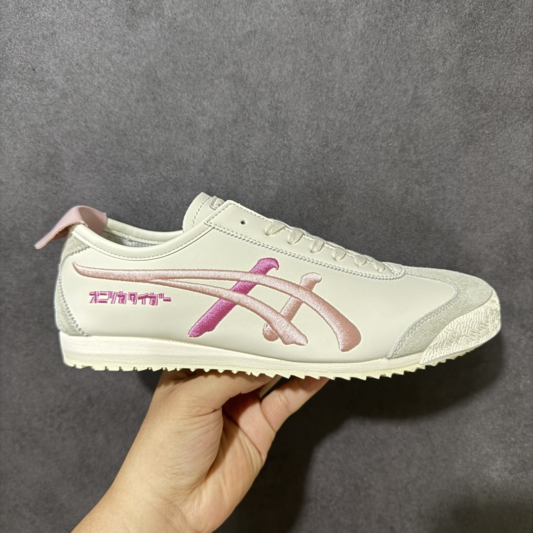 【公司级】Onitsuka Tiger MEXICO 66 NM 板鞋 MEXICO 66是鬼冢虎旗下最经典的款式，李小龙最喜欢的一款训练鞋休闲鞋！鞋身特有的虎爪造型LOGO，辨识度非常高！更是由偶像明星李宇春等人代言，成为越来越流行的休闲鞋选择 货号：1183C320-103 1183C320-104 尺码：36 37 38 39 40.5 41.5 42 43.5 44 45-选品中心