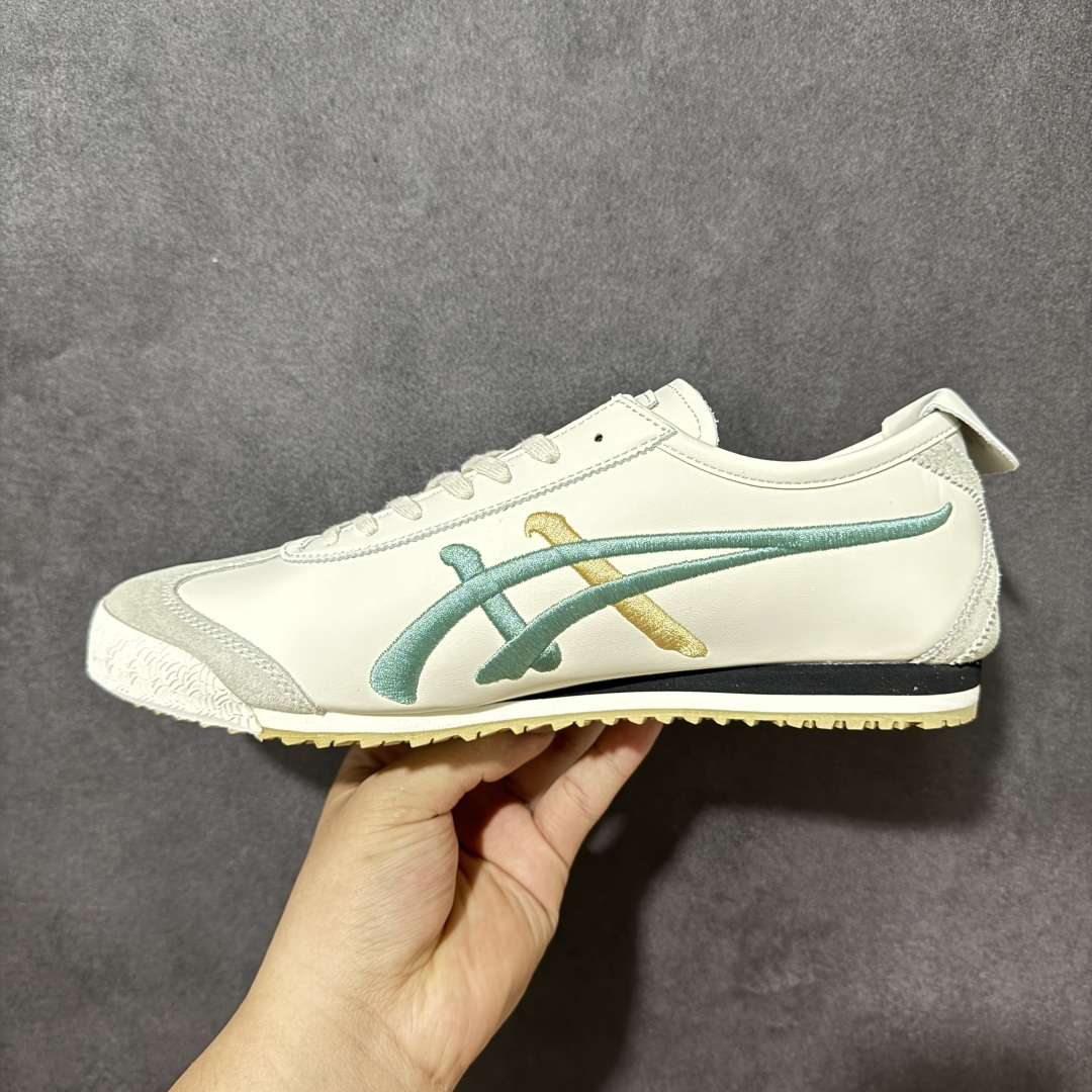 图片[2]-【公司级】Onitsuka Tiger MEXICO 66 NM 板鞋 MEXICO 66是鬼冢虎旗下最经典的款式，李小龙最喜欢的一款训练鞋休闲鞋！鞋身特有的虎爪造型LOGO，辨识度非常高！更是由偶像明星李宇春等人代言，成为越来越流行的休闲鞋选择 货号：1183C320-103 1183C320-104 尺码：36 37 38 39 40.5 41.5 42 43.5 44 45-选品中心