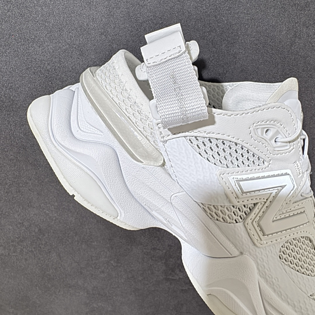 图片[7]-【公司级】New Balance NB 9060 复古单品 9060凉鞋 U90606B5 鞋款灵感源自设计师本人对夏日的怀日回忆。鞋面大身由空间双格及磨砂鞋面拼接而生，配以柔和、温暖的粉橘色调，夏日氛围拉满采用大面积网眼以及麂皮材质覆盖鞋身，还原经典气质。搭载ABZORB避震科技，由泡沫聚酯制成，上脚可以有效减少由鞋底反弹对身体及双腿的冲击 尺码：36 37 37.5 38 38.5 39.5 40 40.5 41 42 42.5 43 44 44.5 45 46-选品中心