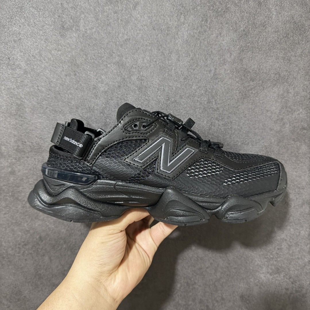 【公司级】New Balance NB 9060 复古单品 9060凉鞋 U90604SC 鞋款灵感源自设计师本人对夏日的怀日回忆。鞋面大身由空间双格及磨砂鞋面拼接而生，配以柔和、温暖的粉橘色调，夏日氛围拉满采用大面积网眼以及麂皮材质覆盖鞋身，还原经典气质。搭载ABZORB避震科技，由泡沫聚酯制成，上脚可以有效减少由鞋底反弹对身体及双腿的冲击 尺码：36 37 37.5 38 38.5 39.5 40 40.5 41 42 42.5 43 44 44.5 45 46-选品中心