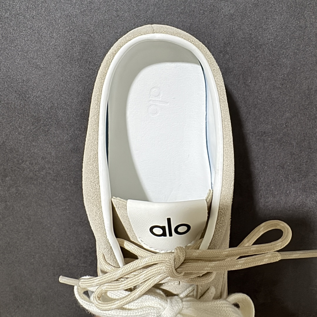 图片[6]-【公司级】美国知名瑜伽品牌 Alo Yoga Launches Mule Sneaker 发动系列低帮阿甘T头薄底穆勒风包头式露跟休闲凉拖鞋“浅棕白生胶底”半拖 包头拖 货号：A1004U 尺码：36-42无半码-选品中心