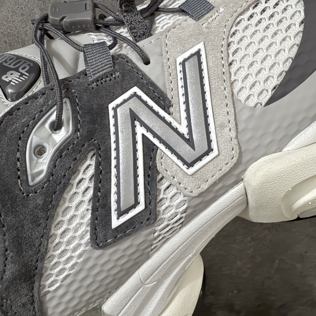 图片[3]-【纯原M版】New Balance NB 9060 Summer Raincloud 白灰 货号：U90603FA 尺码：36 36.5 37 38.5 39 40 40.5 41 42 42.5 43 44 44.5 45 45.5-选品中心