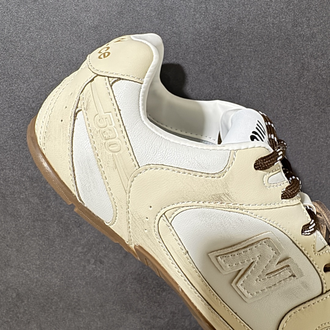 图片[7]-【公司级】MiuMiu缪缪 x New Balance NB530 联名复古运动休闲阿甘德训鞋 顶级礼盒版本 内里：原版进口羊皮里 鞋底：原版开模防滑生胶底 货号： ECAP523059B 尺码：36 36.5 37.5 38 38.5 39 40 40.5 41 42 42.5 43 44 44.5 45-选品中心