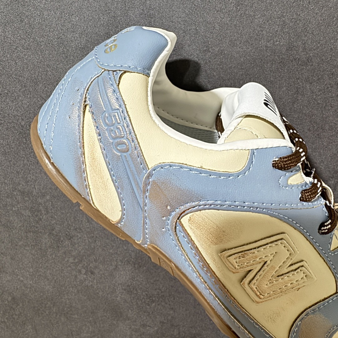 图片[7]-【公司级】MiuMiu缪缪 x New Balance NB530 联名复古运动休闲阿甘德训鞋 顶级礼盒版本 内里：原版进口羊皮里 鞋底：原版开模防滑生胶底 货号： ECAP523059B 尺码：36 36.5 37.5 38 38.5 39 40 40.5 41 42 42.5 43 44 44.5 45-选品中心