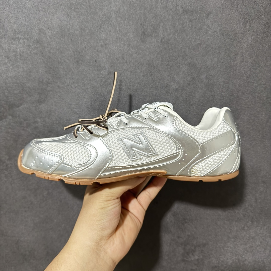 图片[2]-【公司级】MiuMiu缪缪 x New Balance NB530 联名复古运动休闲阿甘德训鞋 顶级礼盒版本 内里：原版进口羊皮里 鞋底：原版开模防滑生胶底 货号： ECAP523059B 尺码：36 36.5 37.5 38 38.5 39 40 40.5 41 42 42.5 43 44 44.5 45-选品中心