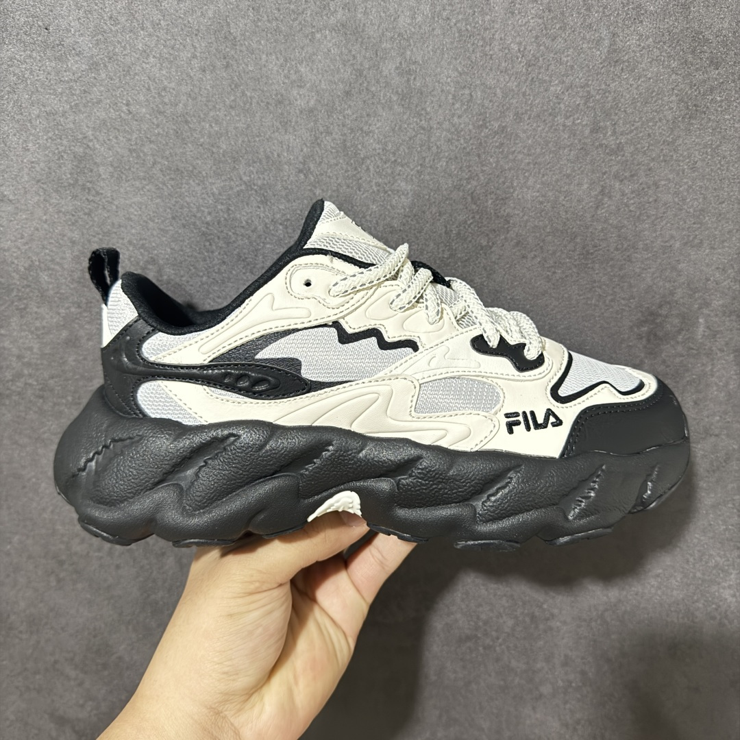 【公司级】Fila Fusion 蕨草2.0 斐乐潮牌休闲老爹鞋 货号：F12W611113FVS  尺码：35.5 36 36.5 37.5 38 38.5 39 40-选品中心