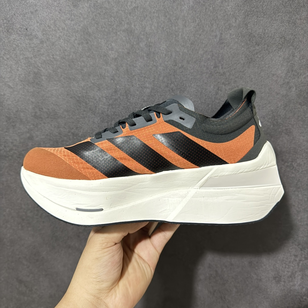 图片[2]-【公司级】Adidas Adizero Dropset Elite 阿迪达斯 舒适贴合 Hyrox 马拉松训练跑步鞋 整体采用前作的设计语言 并且对后者的细节进行升级 马拉松和长距离路跑的性能极限设计而生 货号：LA6217 尺码：40 41 42 43 44 45-选品中心