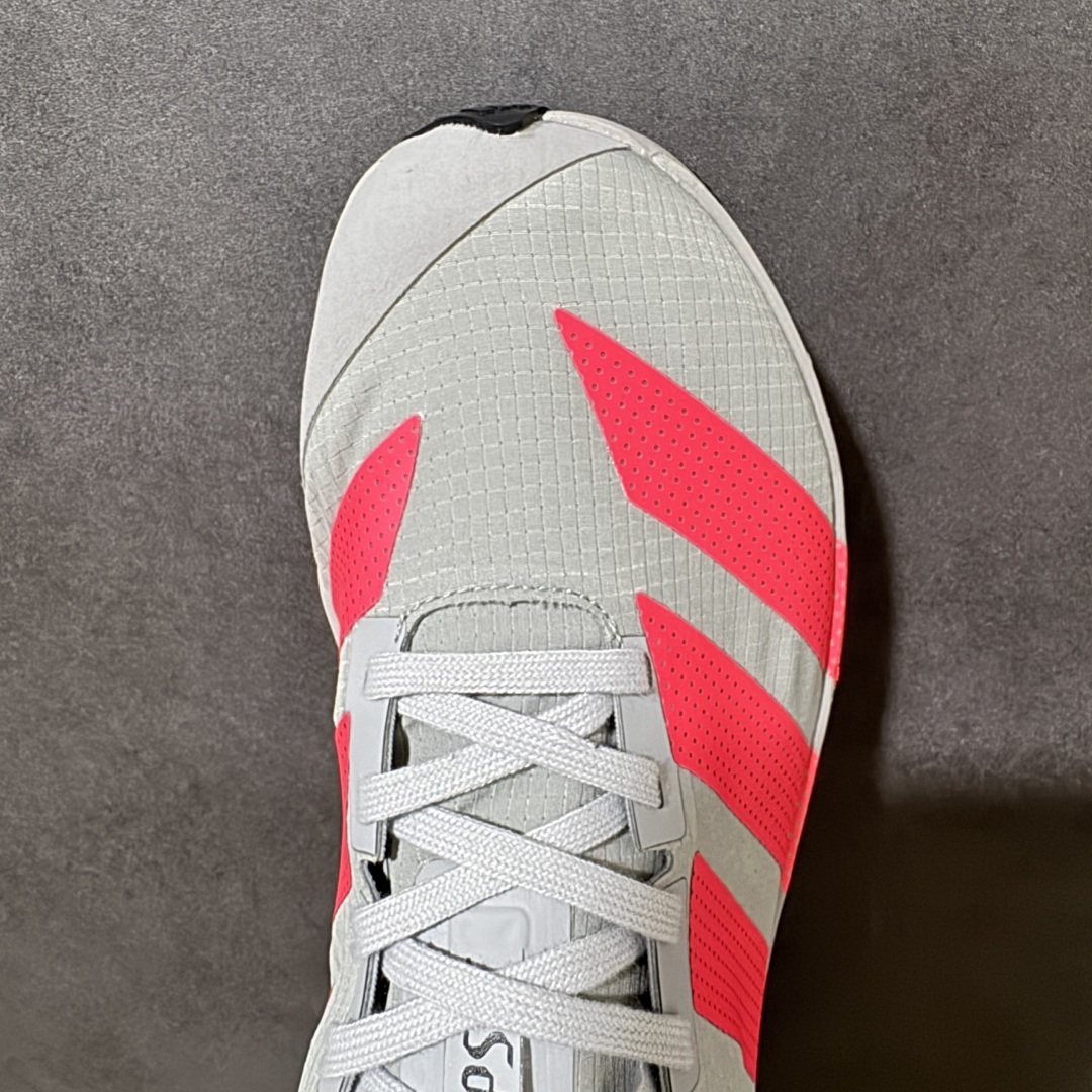 图片[5]-【公司级】Adidas Adizero Dropset Elite 阿迪达斯 舒适贴合 Hyrox 马拉松训练跑步鞋 整体采用前作的设计语言 并且对后者的细节进行升级 马拉松和长距离路跑的性能极限设计而生 货号：LA6224 尺码：36-45-选品中心