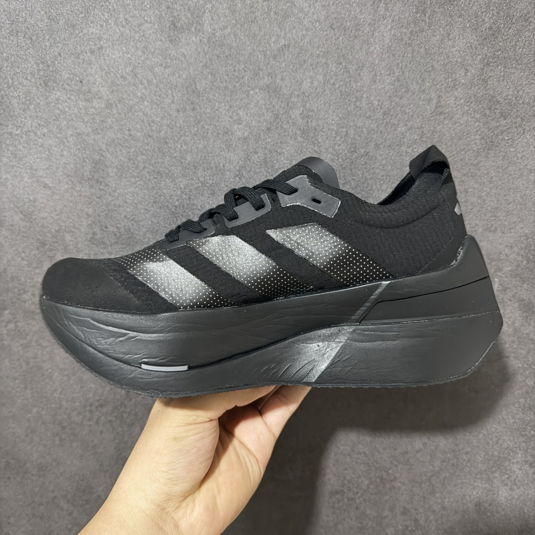 图片[2]-【公司级】Adidas Adizero Dropset Elite 阿迪达斯 舒适贴合 Hyrox 马拉松训练跑步鞋 整体采用前作的设计语言 并且对后者的细节进行升级 马拉松和长距离路跑的性能极限设计而生 货号：LA6221 尺码：36-45-选品中心