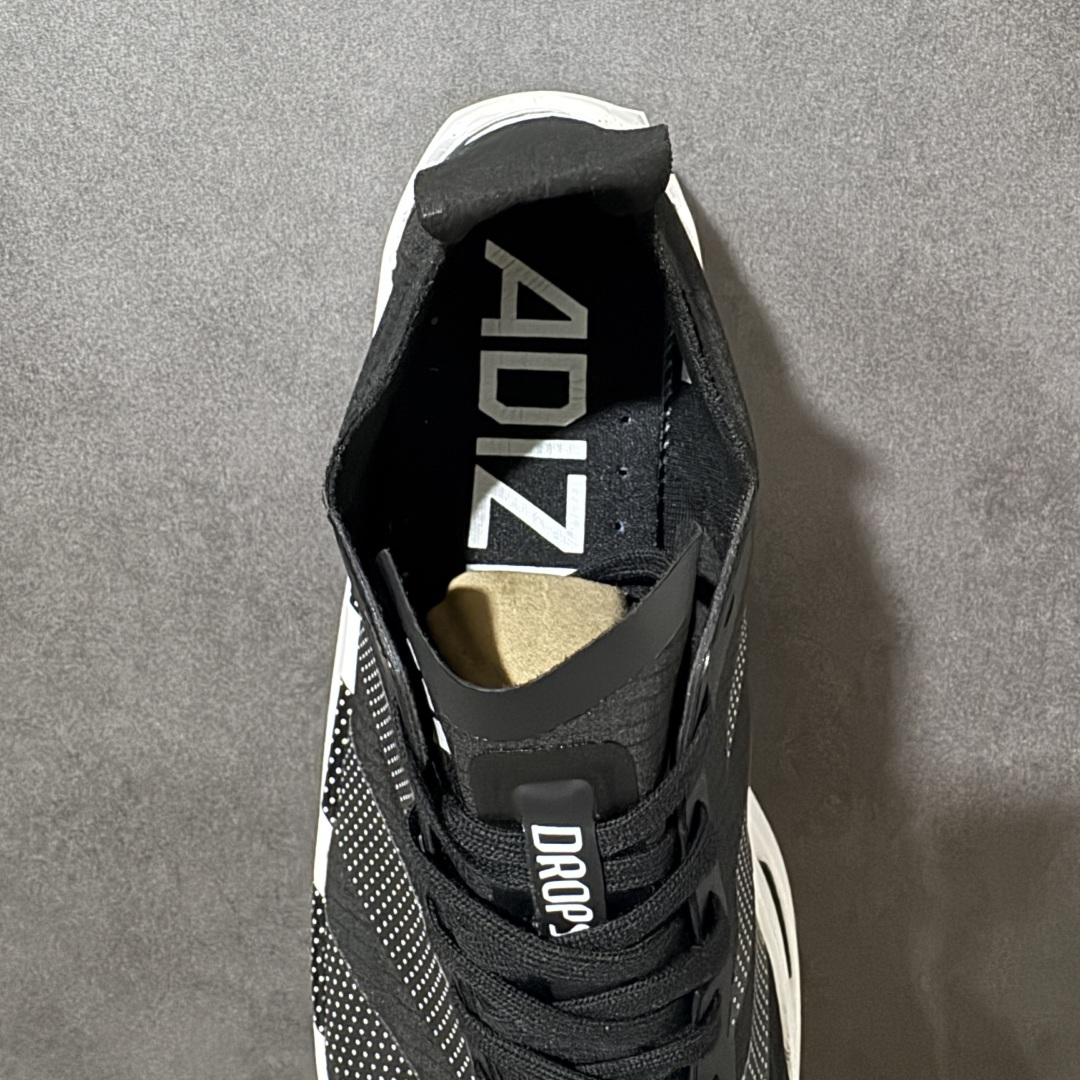 图片[6]-【公司级】Adidas Adizero Dropset Elite 阿迪达斯 舒适贴合 Hyrox 马拉松训练跑步鞋 整体采用前作的设计语言 并且对后者的细节进行升级 马拉松和长距离路跑的性能极限设计而生 货号：LA6226 尺码：36-45-选品中心