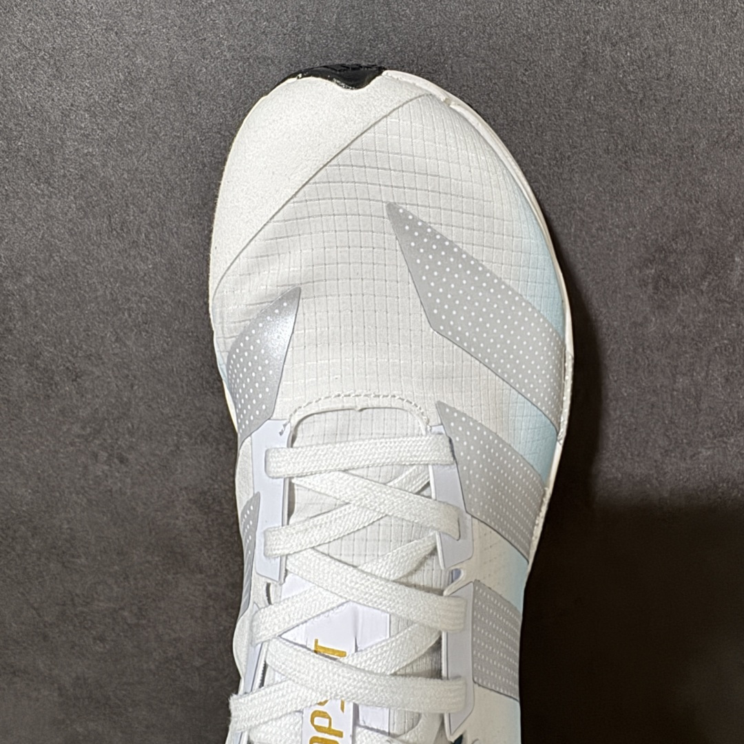 图片[5]-【公司级】Adidas Adizero Dropset Elite 阿迪达斯 舒适贴合 Hyrox 马拉松训练跑步鞋 整体采用前作的设计语言 并且对后者的细节进行升级 马拉松和长距离路跑的性能极限设计而生 货号：LA6222 尺码：36-45-选品中心