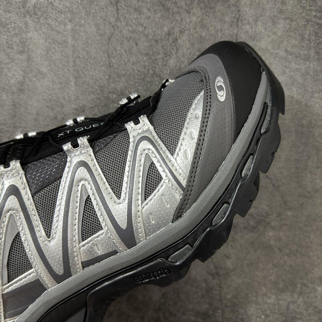 图片[6]-【纯原X版】Salomon XT-QUEST ADV 萨洛蒙情侣款户外机能鞋 491716 全新工厂出品 升级品质 全鞋改进为原厂一致材料打造 全新修长鞋型 版型正 全新玻璃冲刀 清洁度提升 中底带数字钢印 网面与鞋头材料校对一致无色差 鞋盒同步原版牛皮纸鞋盒 鞋头处添加☯️太极标 细节多次修改校正 坚持同步原版无差别 终端优势供应 尺码：36 36.5 37.5 38 38.5 39 40 40.5 41 42 42.5 43 44 44.5 45 46-选品中心