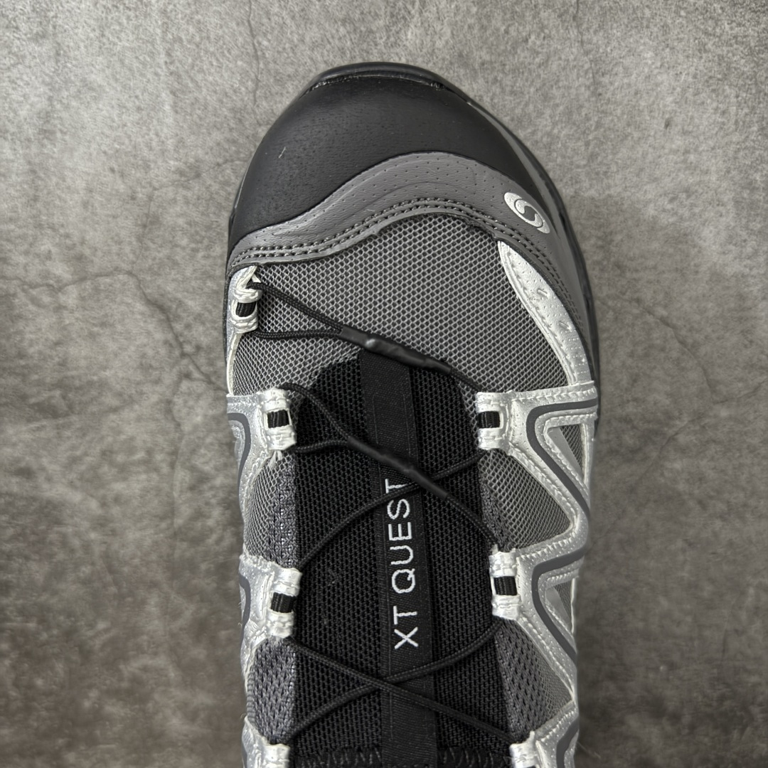 图片[5]-【纯原X版】Salomon XT-QUEST ADV 萨洛蒙情侣款户外机能鞋 491716 全新工厂出品 升级品质 全鞋改进为原厂一致材料打造 全新修长鞋型 版型正 全新玻璃冲刀 清洁度提升 中底带数字钢印 网面与鞋头材料校对一致无色差 鞋盒同步原版牛皮纸鞋盒 鞋头处添加☯️太极标 细节多次修改校正 坚持同步原版无差别 终端优势供应 尺码：36 36.5 37.5 38 38.5 39 40 40.5 41 42 42.5 43 44 44.5 45 46-选品中心