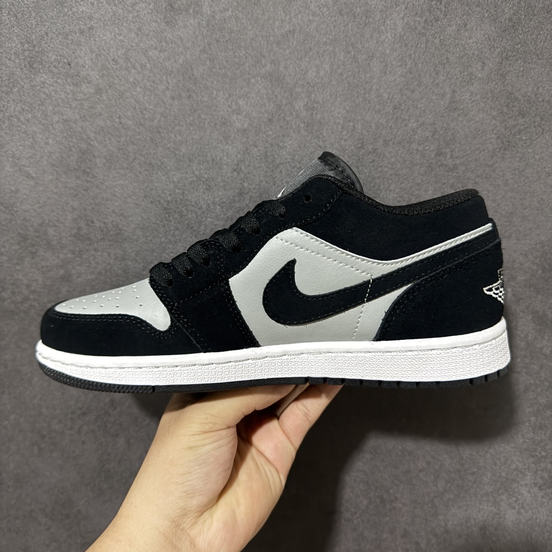 图片[2]-【K版纯原】Air Jordan AJ1 Low 低帮 553558-048 全新流水线出品 市场第二梯队最强版 全部原鞋开发 原楦原纸板开发 全鞋电脑针车 原厂内置全掌气垫 原盒内在原标 唯一Zp原版鞋带绑法 免检产品 全新2022版型 全头层皮料 完美零毛边处理 原厂配置全掌气垫 价格定位良心 新配色陆续出货 尺码：36-46-选品中心