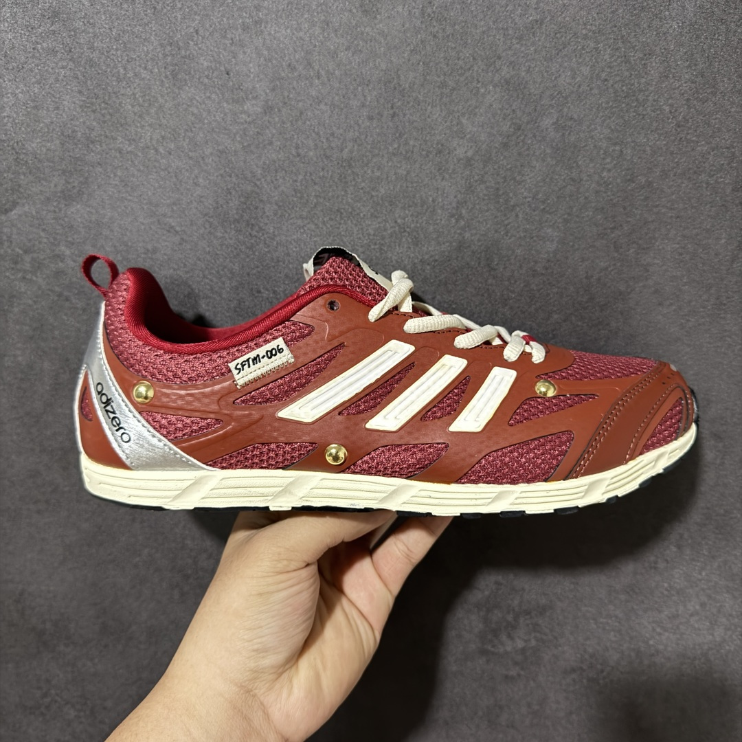 特价【公司级】Song For The Mute x Adidas Originals Adizero PR Sftm联名 阿迪达斯 舒适百搭透气跑步鞋 货号： HP3522 尺码： 36 36.5 37 38 38.5 39 40 40.5 41 42 42.5 43 44 45-选品中心