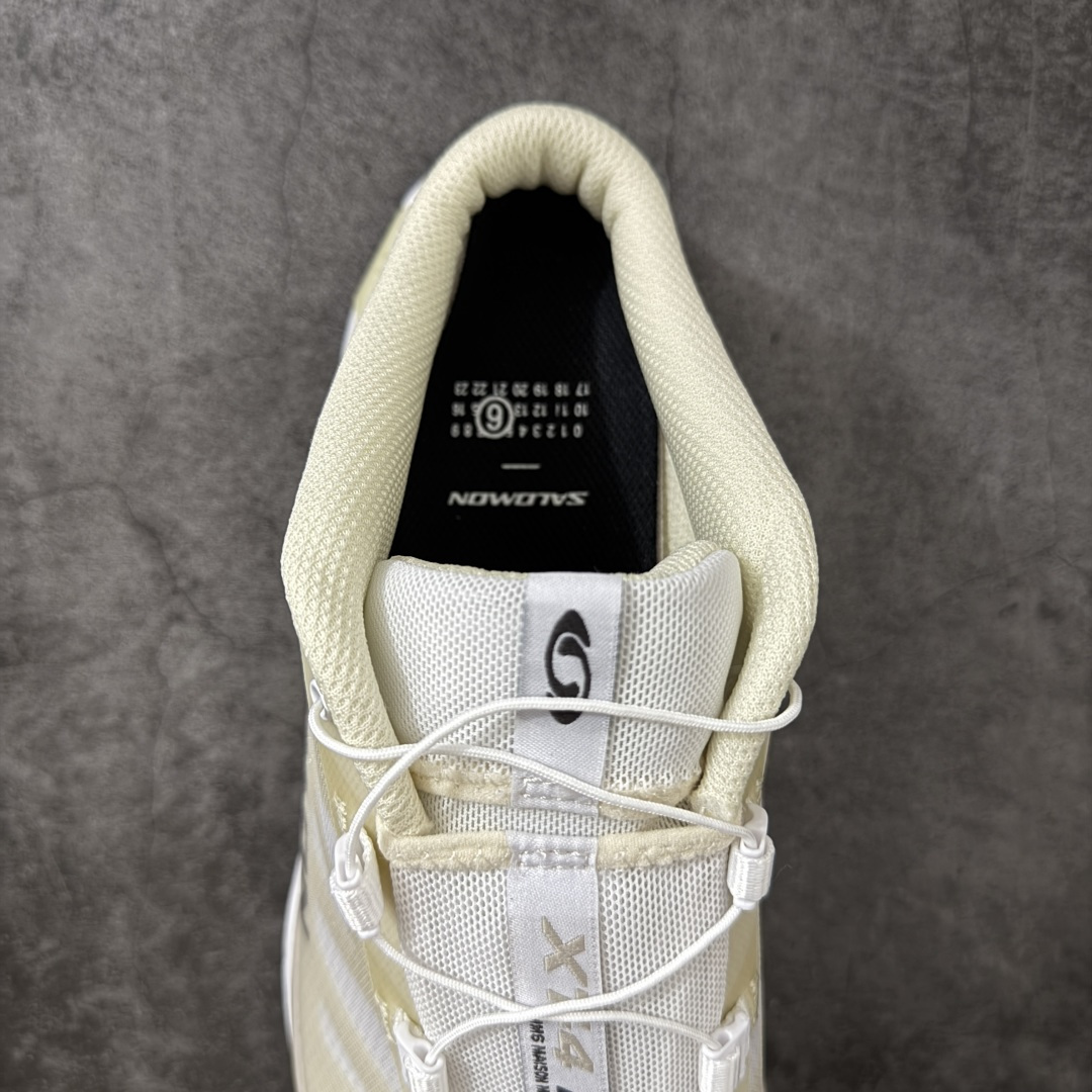 图片[8]-【莞产纯原】SALOMON萨洛蒙 XT-4 MULE MM6 MAISON MARGIELA 户外半拖运动训练鞋 给脚掌足够的支撑性 软硬适中 因为没有鞋后跟 所以包裹性没有那么强 反而舒适度更高了 穿着脚感很松 很强的鞋面的透气性 碳纤维纹理的装饰显得很高级 鞋带采用了快速抽绳的设计 配合特别的鞋后跟设计 彻底成为一脚蹬 货号：478112 尺码： 36 37 37.5 38 38.5 39.5 40 40.5 41.5 42 42.5 43 44 44.5 45-选品中心