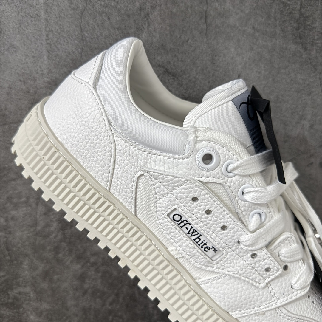 图片[7]-【纯原版】OFF-WHITE 3.0 Off Court 小牛皮 圆头系带 低帮休闲休闲鞋 标签的独特风格上脚就是焦点 外观很有设计感，个性独特，辨识度拉满 尺码：36 37 38 39 40 41 42 43 44 45 46 47-选品中心