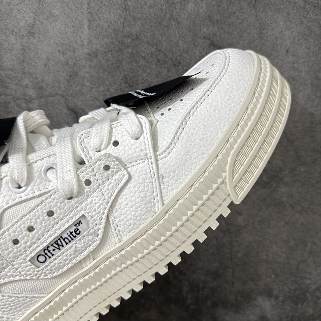 图片[6]-【纯原版】OFF-WHITE 3.0 Off Court 小牛皮 圆头系带 低帮休闲休闲鞋 标签的独特风格上脚就是焦点 外观很有设计感，个性独特，辨识度拉满 尺码：36 37 38 39 40 41 42 43 44 45 46 47-选品中心