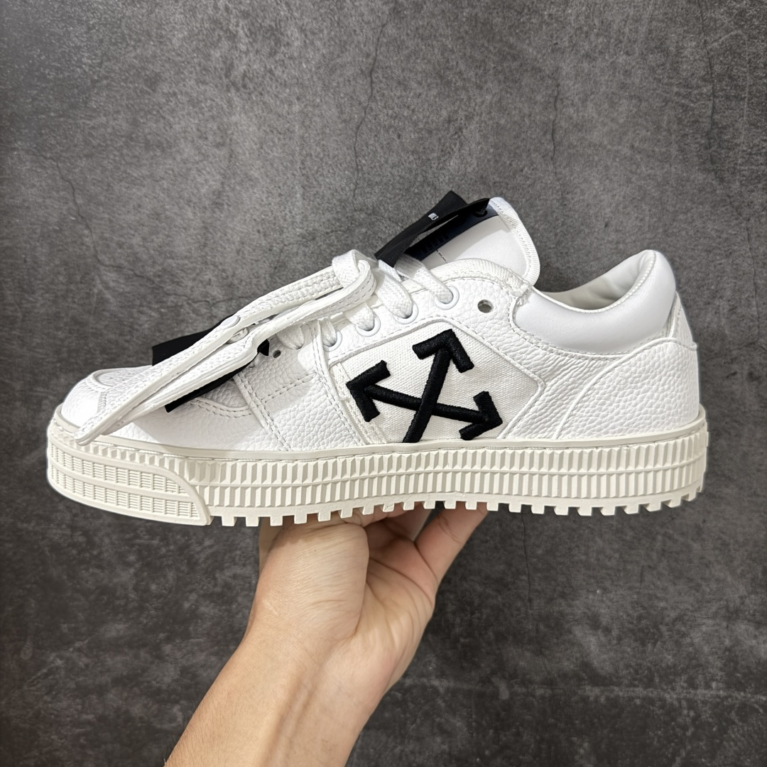 图片[2]-【纯原版】OFF-WHITE 3.0 Off Court 小牛皮 圆头系带 低帮休闲休闲鞋 标签的独特风格上脚就是焦点 外观很有设计感，个性独特，辨识度拉满 尺码：36 37 38 39 40 41 42 43 44 45 46 47-选品中心