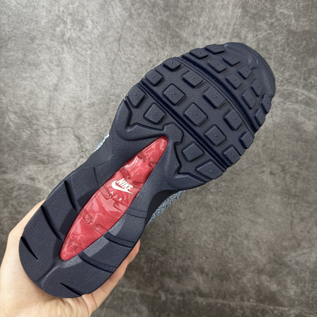 图片[9]-【GX纯原】Levi\’s x NK Air Max 95 舒适耐磨 低帮跑步鞋 男女同款 李维斯联名蓝牛仔 HM4743-400 外贸顶级专供 区别先行版 全部配色原鞋原尺码开发生产 极致还原 全部原厂材料一比一打造 一眼ZP既视感 欢迎对比市场版本 尺码：40 40.5 41 42 42.5 43 44 44.5 45 46 46.5 47.5 48 48.5-选品中心