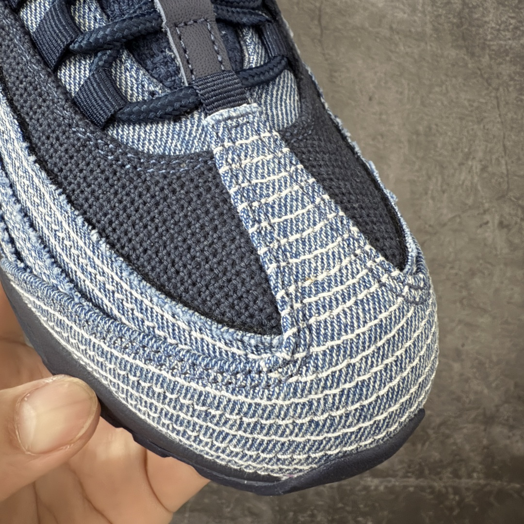 图片[5]-【GX纯原】Levi\’s x NK Air Max 95 舒适耐磨 低帮跑步鞋 男女同款 李维斯联名蓝牛仔 HM4743-400 外贸顶级专供 区别先行版 全部配色原鞋原尺码开发生产 极致还原 全部原厂材料一比一打造 一眼ZP既视感 欢迎对比市场版本 尺码：40 40.5 41 42 42.5 43 44 44.5 45 46 46.5 47.5 48 48.5-选品中心